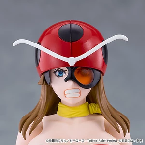 Good Smile Company Tojima Wants to Be a Kamen Rider figma Yuriko Okada (Electro-Wave Human Tackle Ver.) 