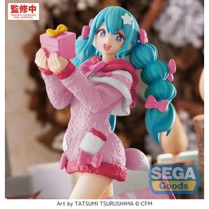 SEGA Goods Hatsune Miku Series High Premium Hatsune Miku Mokomoko Christmas Ver. 