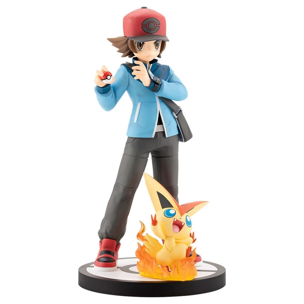 Pok&eacute;mon 1/8 Scale ARTFX J Hilbert with Victini 