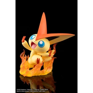Kotobukiya Pokémon 1/8 Scale ARTFX J Hilbert with Victini 