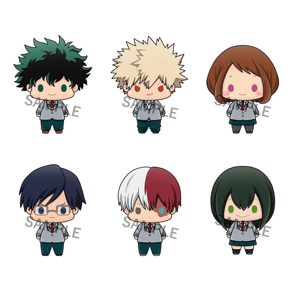 My Hero Academia Chokorin Mascot Series Trading Figure 6-Pack 