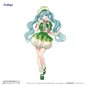 Furyu Hatsune Miku×TIROL CHOCO Collaboration Matcha Mochi ver 