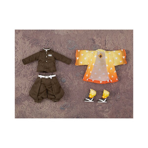 Good Smile Company Demon Slayer Kimetsu no Yaiba Nendoroid Doll Zenitsu Agatsuma Outfit Set 