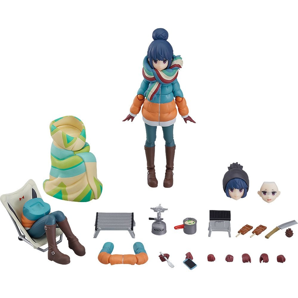 Max Factory Laid Back Camp figma Rin Shima DX Edition 