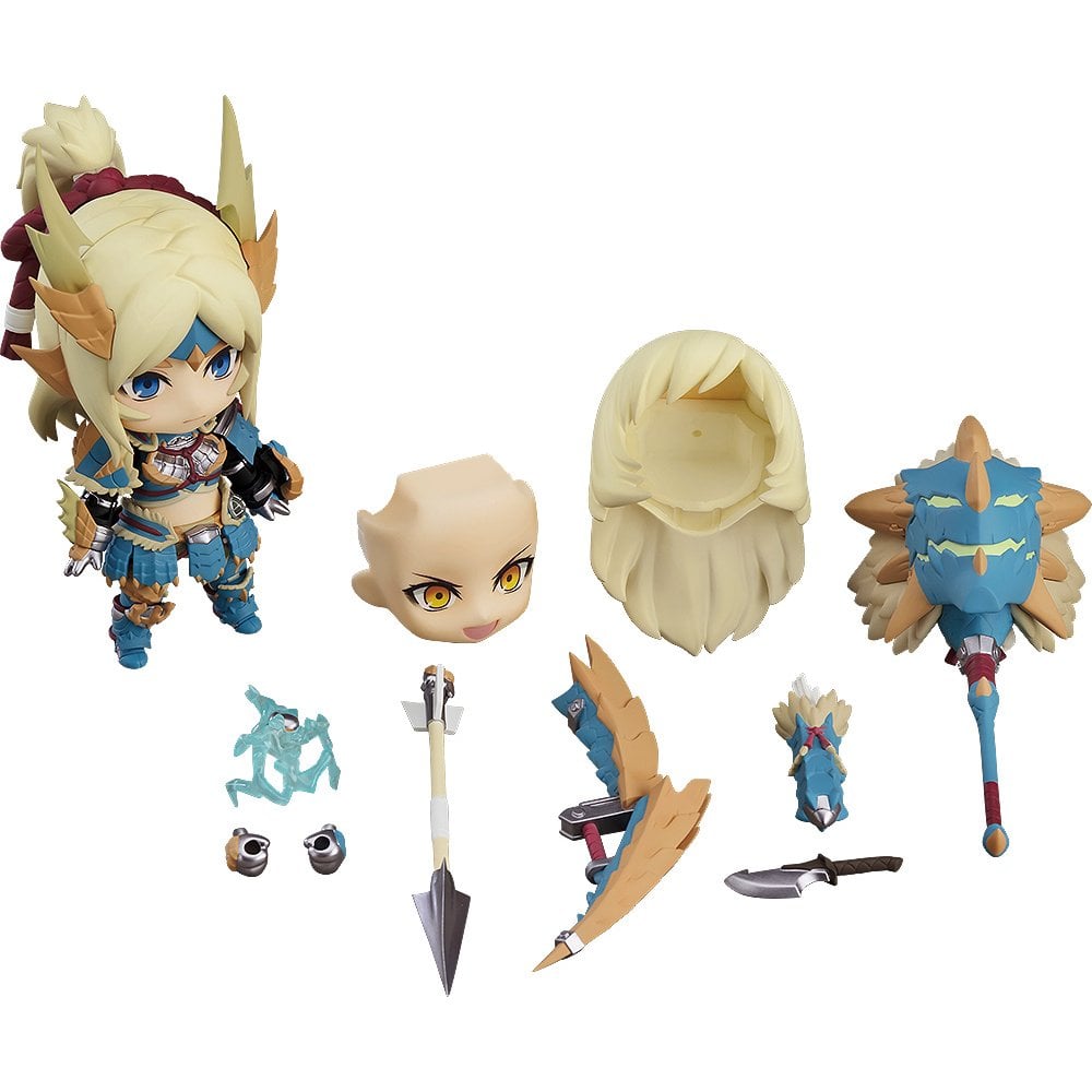 Good Smile Company Monster Hunter Iceborne Nendoroid Hunter Female Zinogre Alpha Armor Ver. DX 