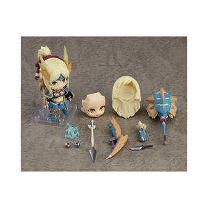 Good Smile Company Monster Hunter Iceborne Nendoroid Hunter Female Zinogre Alpha Armor Ver. DX 