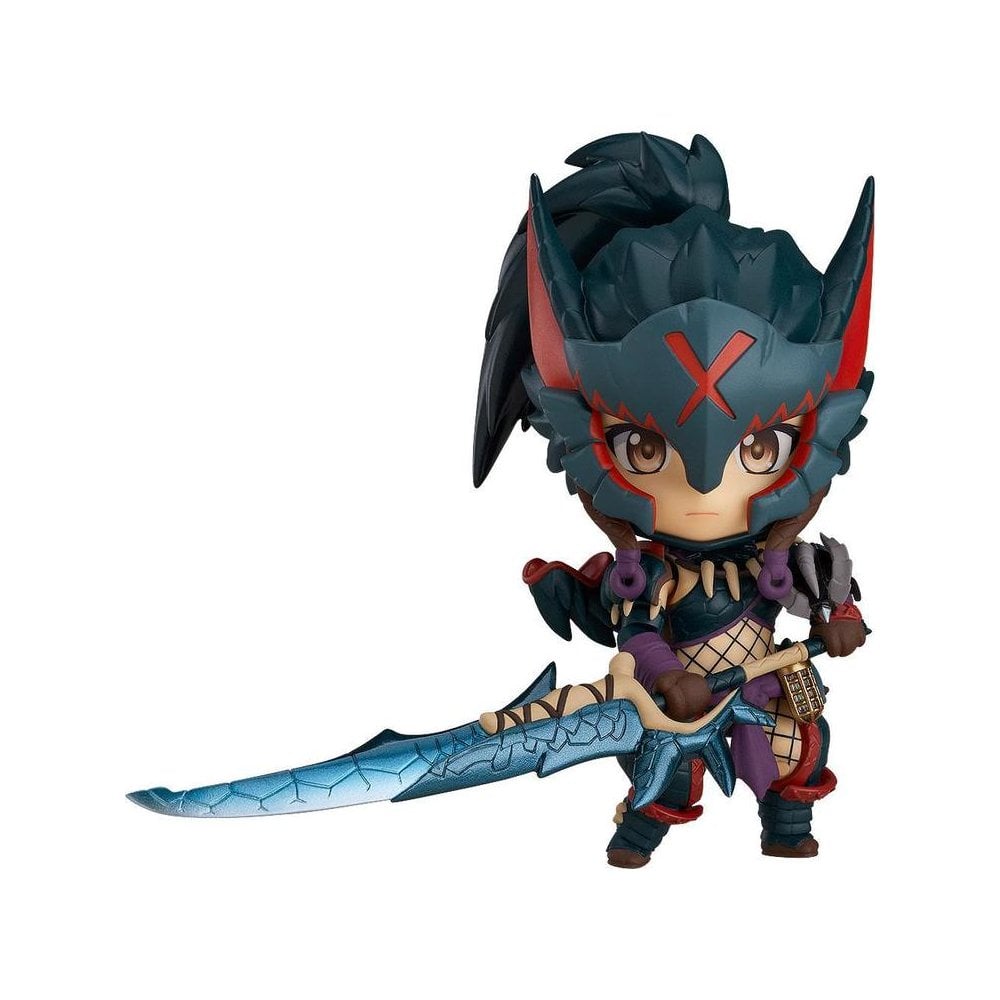 Good Smile Company Monster Hunter World Iceborne Nendoroid Hunter Female Nargacuga Alpha Armor Ver. 