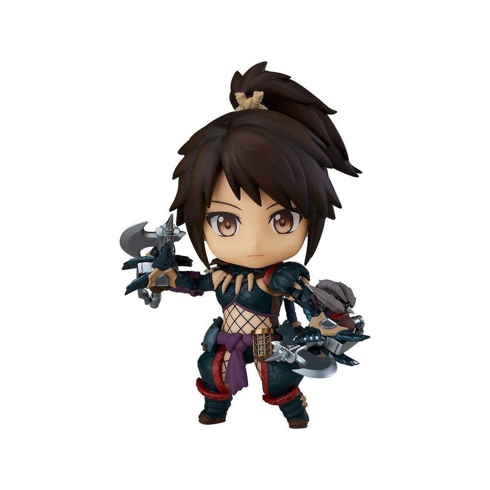Good Smile Company Monster Hunter World Iceborne Nendoroid Hunter Female Nargacuga Alpha Armor Ver. DX 