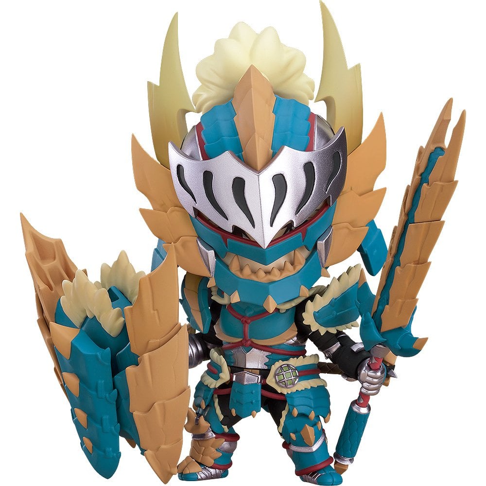Good Smile Company Monster Hunter World Iceborne Nendoroid Hunter Male Zinogre Alpha Armor Ver. 
