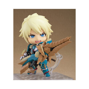Good Smile Company Monster Hunter World Iceborne Nendoroid Hunter Male Zinogre Alpha Armor Ver. DX 