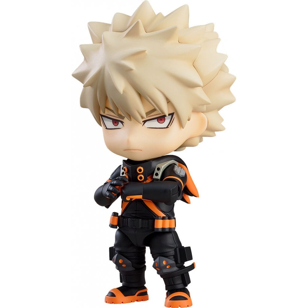 My Hero Academia The Movie World Heroes' Mission Nendoroid Katsuki Bakugo Stealth Suit Ver. 
