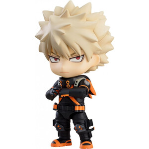 Good Smile Company My Hero Academia The Movie World Heroes' Mission Nendoroid Katsuki Bakugo Stealth Suit Ver. 