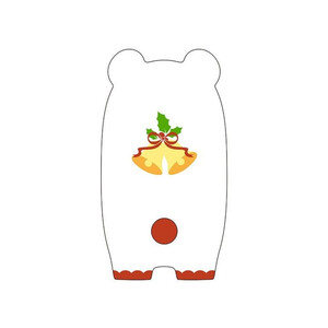 Good Smile Company Nendoroid More Face Parts Case Christmas Polar Bear Ver. 