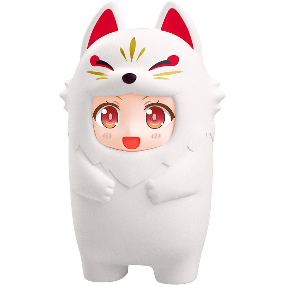 Nendoroid More Kigurumi Face Parts Case White Kitsune 