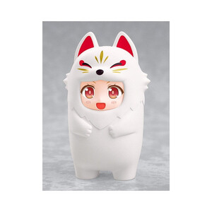 Good Smile Company Nendoroid More Kigurumi Face Parts Case White Kitsune 