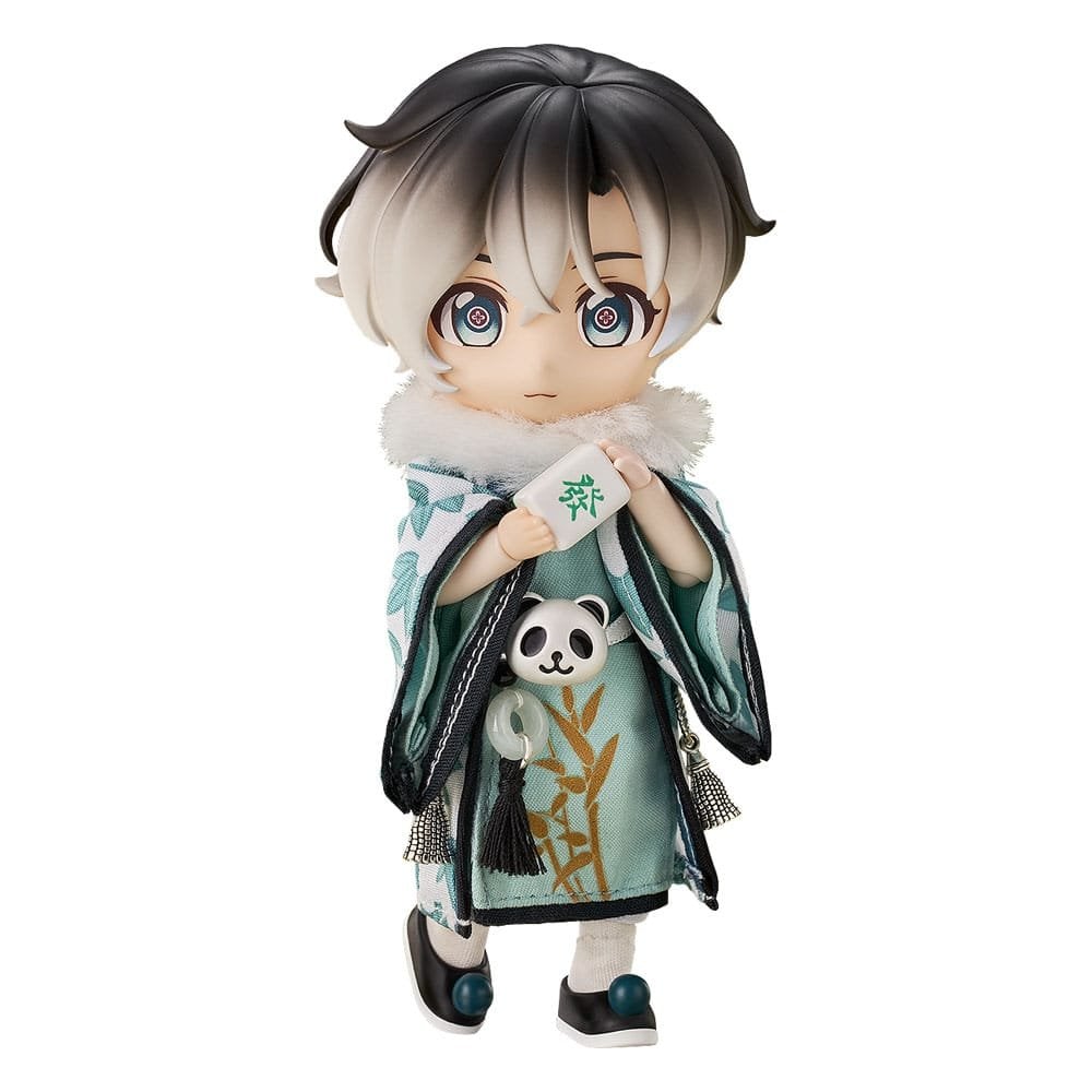 Original Character Nendoroid Doll Chinese-Style Panda Mahjong Laurier 