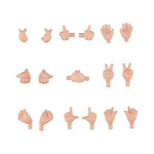 Good Smile Company Original Character Nendoroid Doll Hand Parts Set 02 (Peach) 