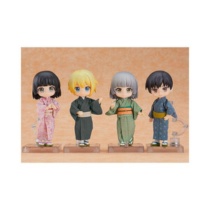 Good Smile Company Original Character Nendoroid Doll Outfit Set Kimono - Boy (Gray) 