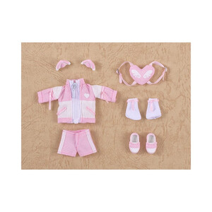 Good Smile Company Original Character Nendoroid Doll Outfit Set Subculture Fashion Tracksuit Pink 