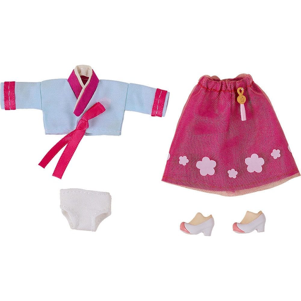 Good Smile Company Original Character Nendoroid Doll Outfit Set World Tour Korea - Girl Pink 