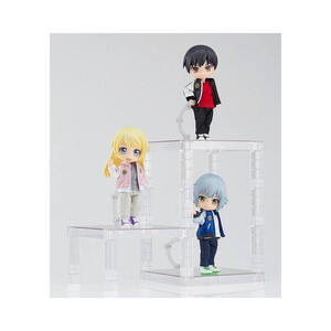 Good Smile Company The Simple Stand for Figures & Models 3-Pack Build-On Type (Translucent) 