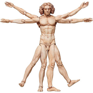 FREEing The Table Museum figma Vitruvian Man 