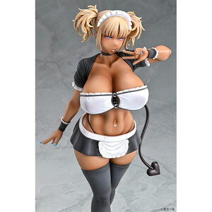 Q-Six Original Character 1/6 Scale Black Gal Maid Succubus Cocoa 
