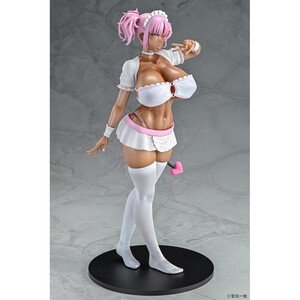 Q-Six Original Character 1/6 Scale Black Gal Maid Succubus Cocoa Pink Ver. 