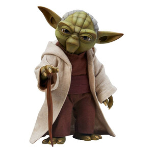 SideShow Collectibles Star Wars The Clone Wars 1/6 Scale Action Figure Yoda 