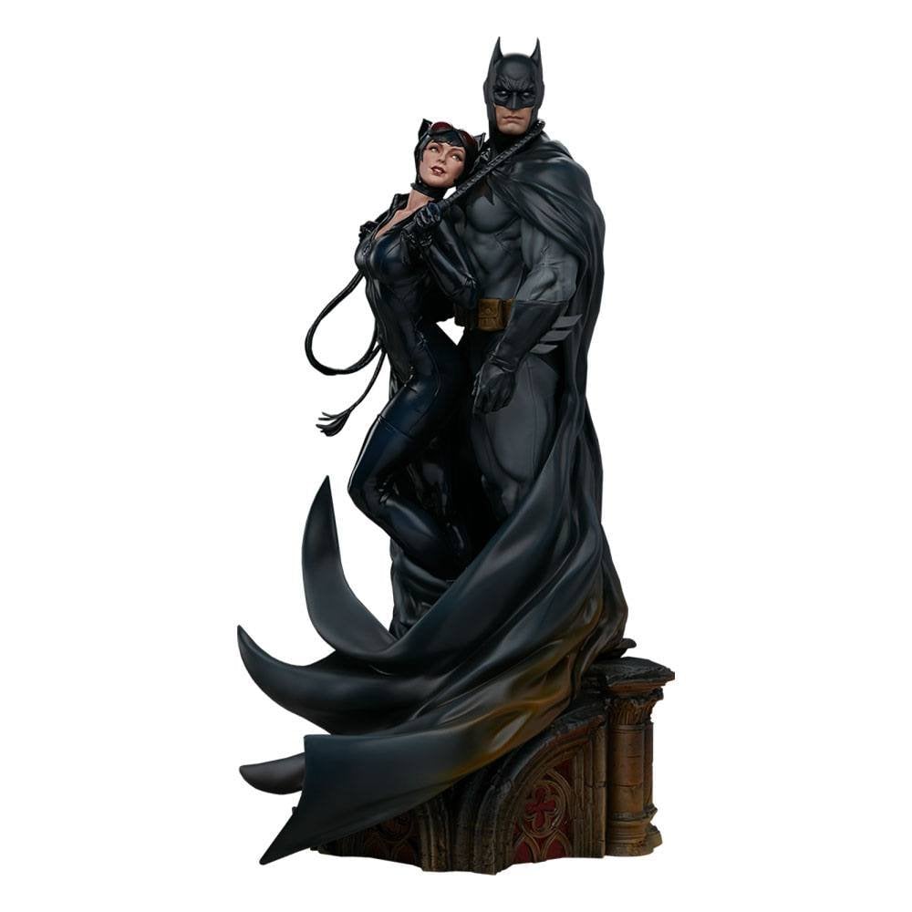 SideShow Collectibles DC Comics Diorama Batman & Catwoman 