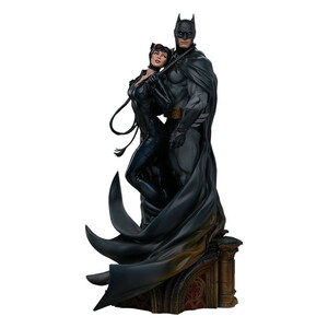 SideShow Collectibles DC Comics Diorama Batman & Catwoman 