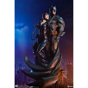 SideShow Collectibles DC Comics Diorama Batman & Catwoman 