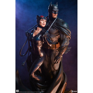 SideShow Collectibles DC Comics Diorama Batman & Catwoman 