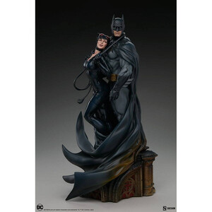SideShow Collectibles DC Comics Diorama Batman & Catwoman 