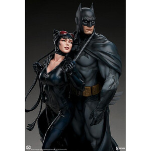 SideShow Collectibles DC Comics Diorama Batman & Catwoman 