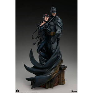 SideShow Collectibles DC Comics Diorama Batman & Catwoman 