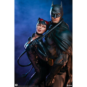 SideShow Collectibles DC Comics Diorama Batman & Catwoman 