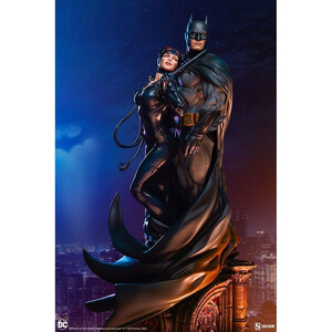 SideShow Collectibles DC Comics Diorama Batman & Catwoman 