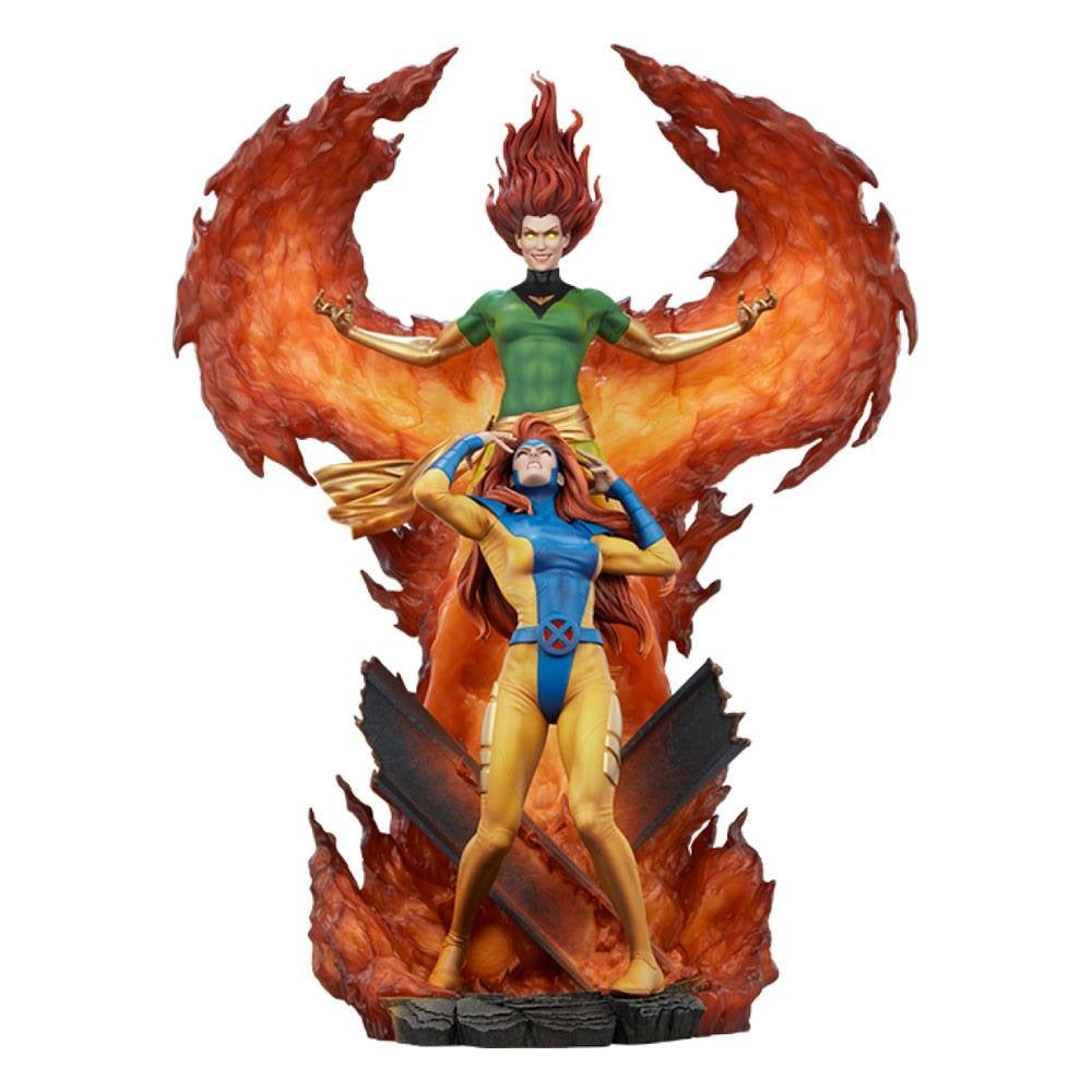 SideShow Collectibles Marvel Maquette Phoenix and Jean Grey 