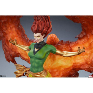 SideShow Collectibles Marvel Maquette Phoenix and Jean Grey 