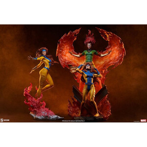 SideShow Collectibles Marvel Maquette Phoenix and Jean Grey 