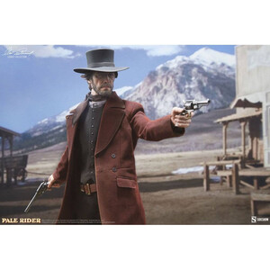 SideShow Collectibles Pale Rider Clint Eastwood 1/6 Scale Legacy Collection The Preacher 