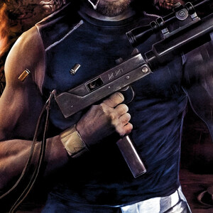 SideShow Collectibles Escape from New York Unframed Art Print Snake Plissken 