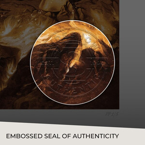 SideShow Collectibles Dynamite Entertainment Unframed Art Print Red Sonja World on Fire 