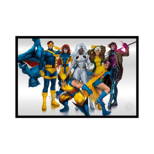 SideShow Collectibles Marvel Unframed Art Print Fall of the House of X 
