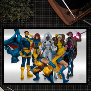 SideShow Collectibles Marvel Unframed Art Print Fall of the House of X 