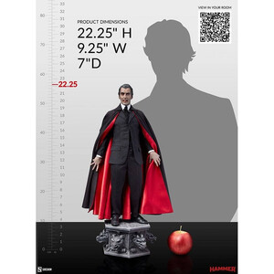 SideShow Collectibles Dracula Premium Format Dracula Christopher Lee Ver. 