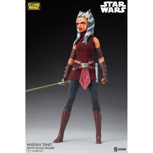 SideShow Collectibles Star Wars The Clone Wars 1/6 Scale Ahsoka Tano 