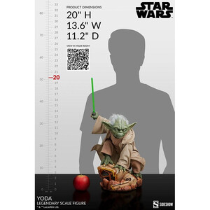SideShow Collectibles Star Wars 1/2 Legendary Scale Yoda 