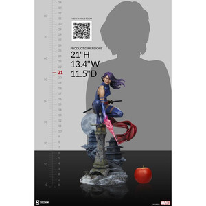 SideShow Collectibles Marvel 1/4 Scale Premium Format Psylocke 